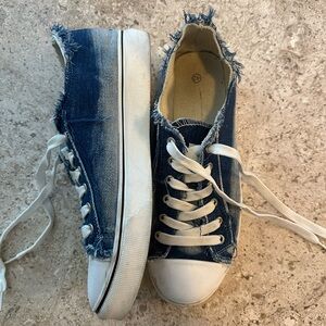 Blue Jean Shoes